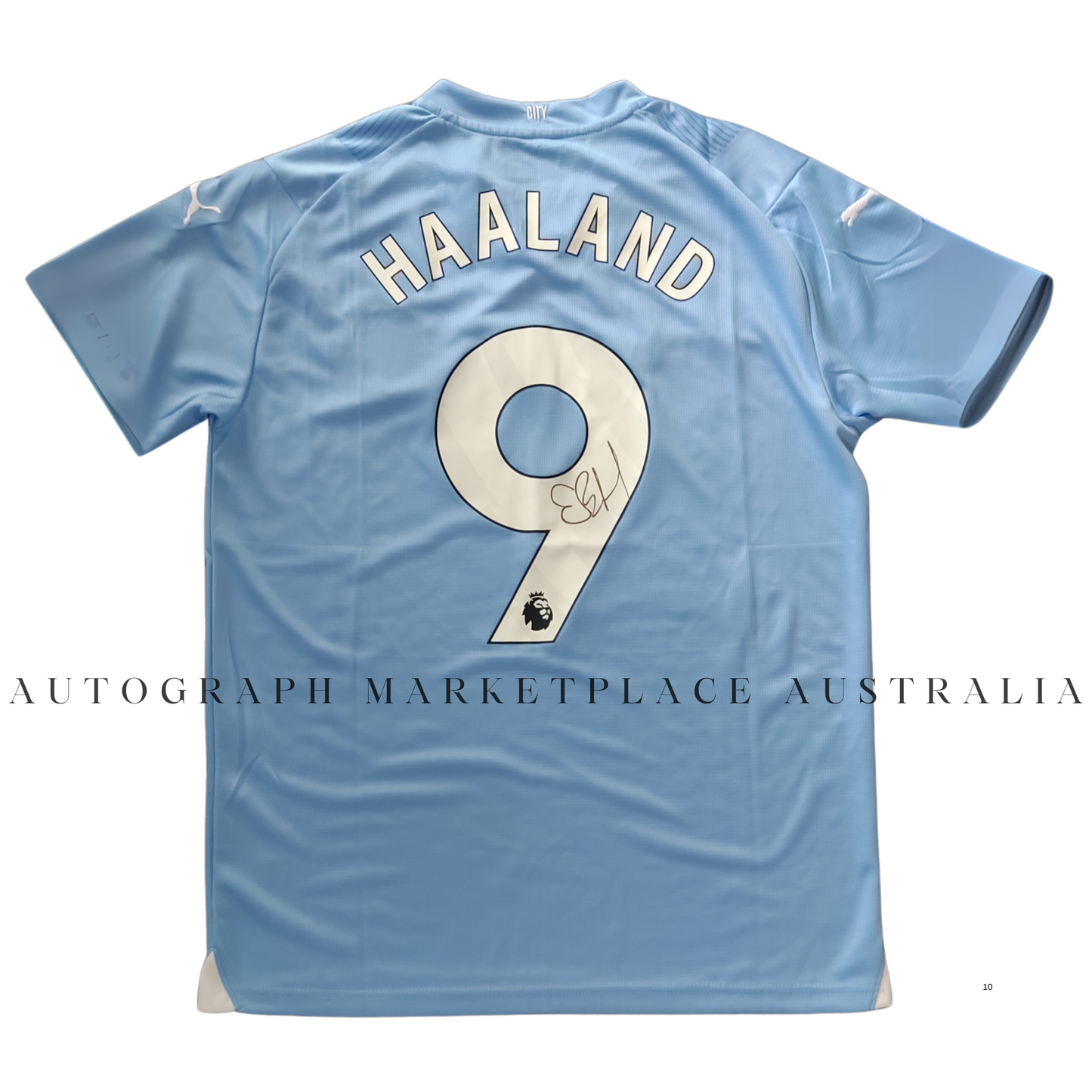 Erling Haaland Signed 2024 Manchester City Authentic Jersey with COA ⚽