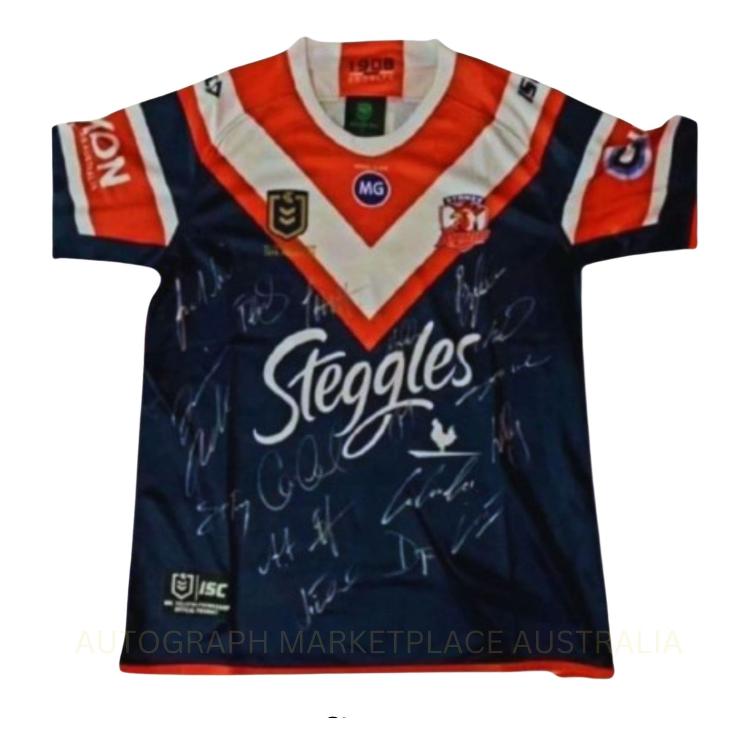 Sydney Roosters 2019 Personally Signed Premiership Edition Jersey