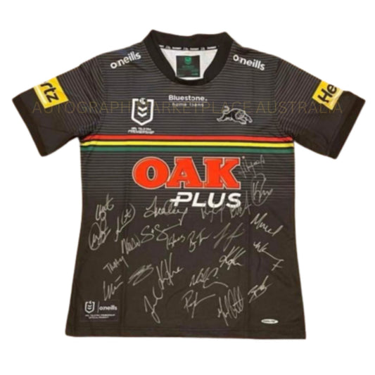 Penrith Panthers 2022 NRL Autographed/Signed NRL Home Jersey
