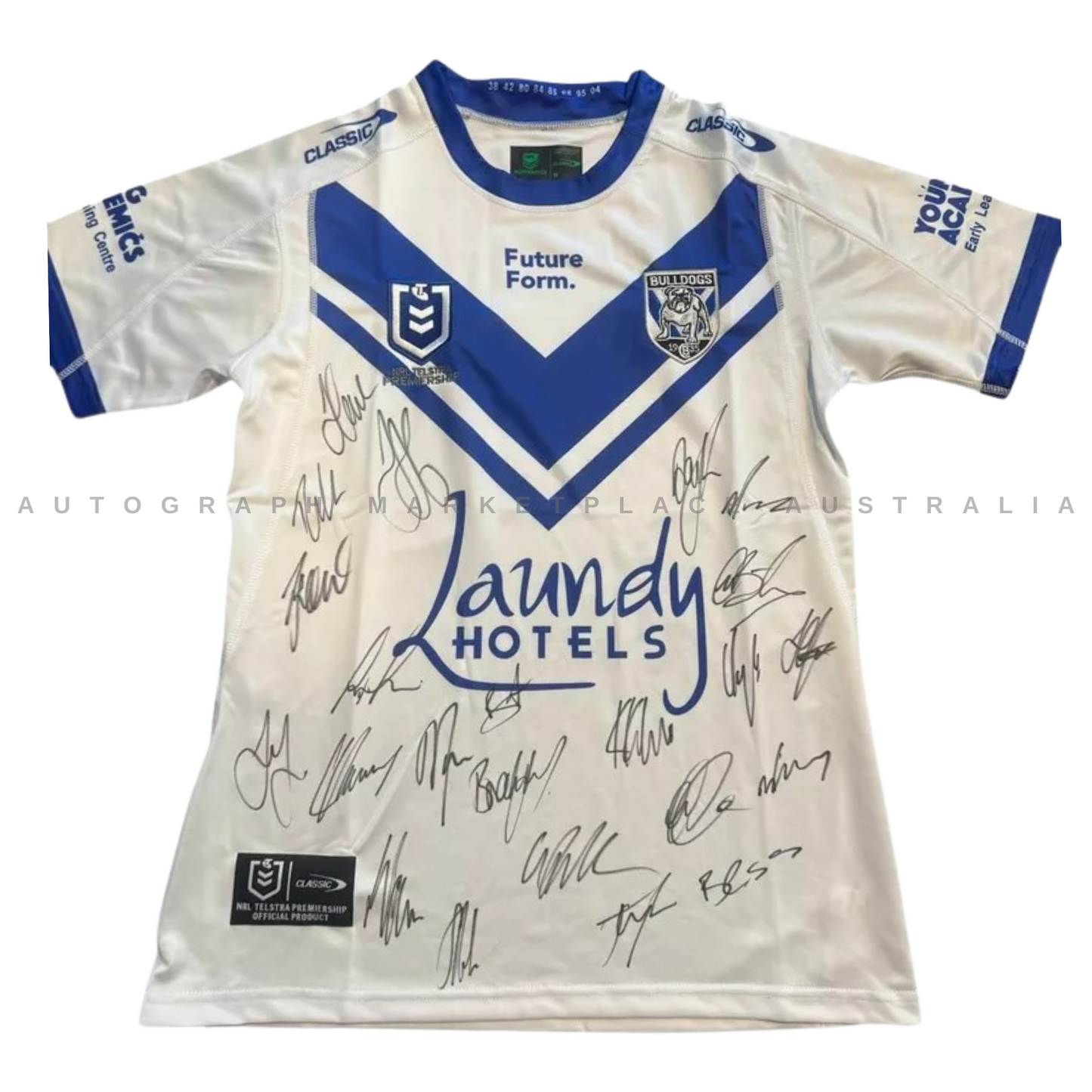 2024 Canterbury Bulldogs Signed NRL Jersey | Authentic Collectible