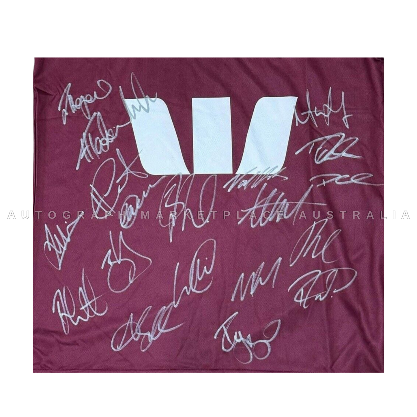 2024 Queensland Maroons Team Signed State of Origin Jersey with COA *Walsh*