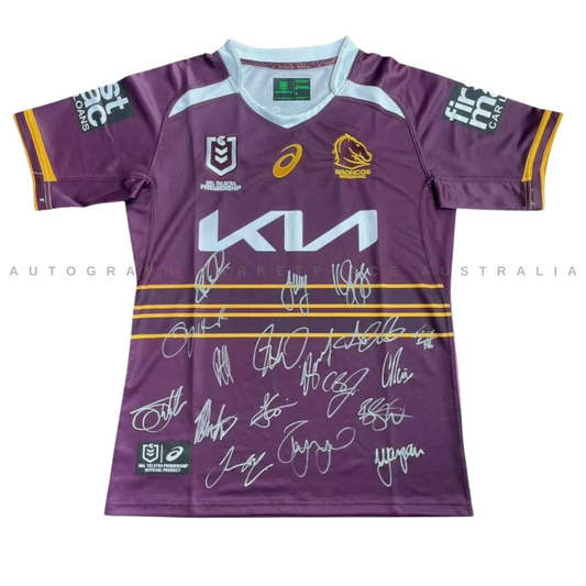 2025 Brisbane Broncos Signed NRL Jersey  | Authentic Collectible