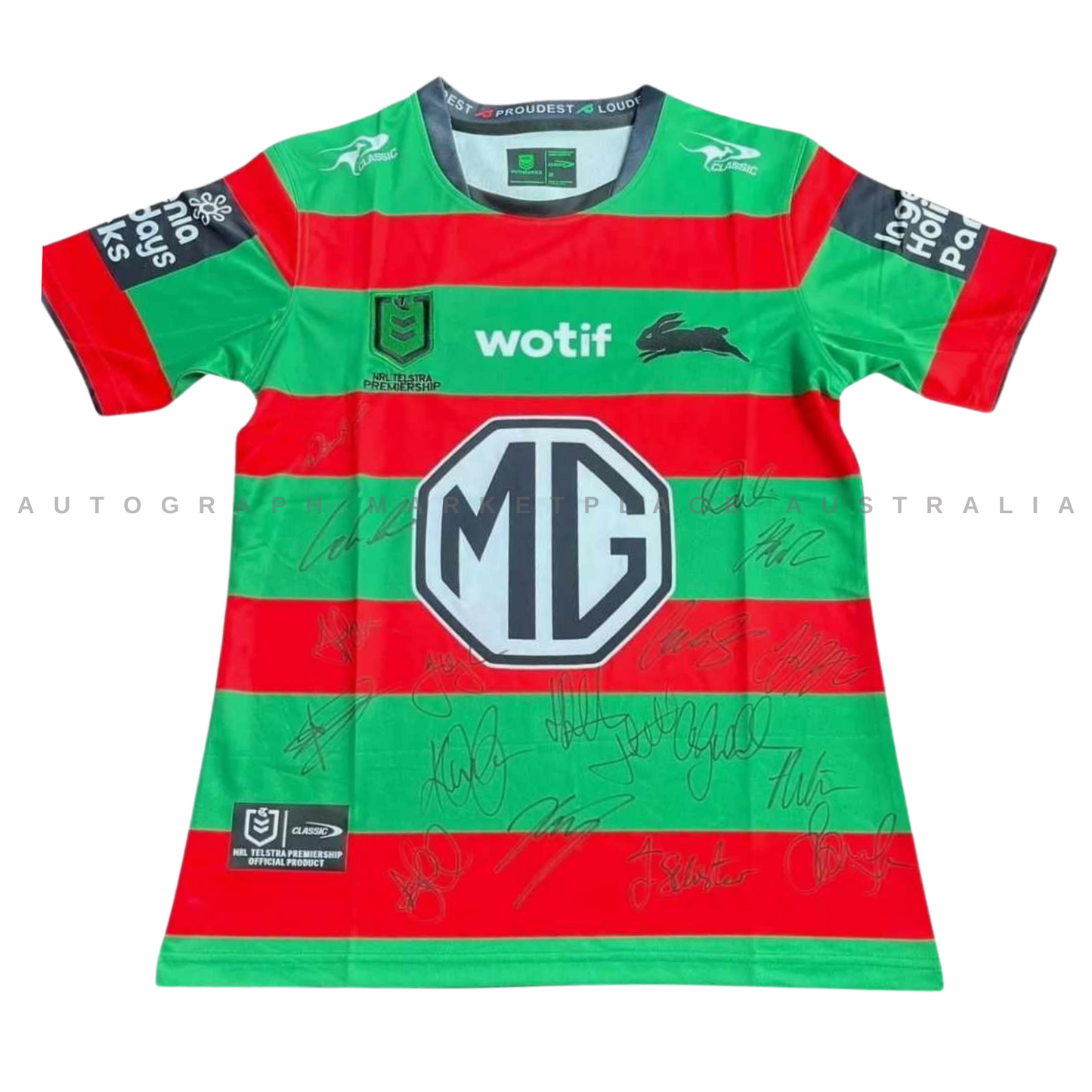 2025 South Sydney Rabbitohs Signed NRL Jersey | Authentic Collectible