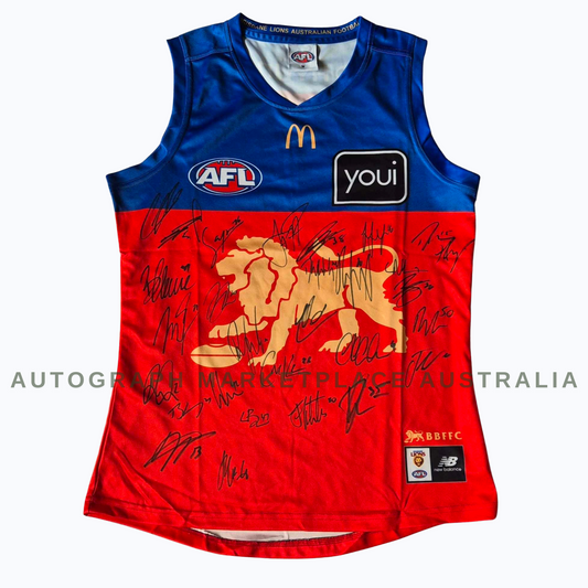 2024 Brisbane Lions Team-Signed Premiership Home Guernsey | Authentic AFL Collectible