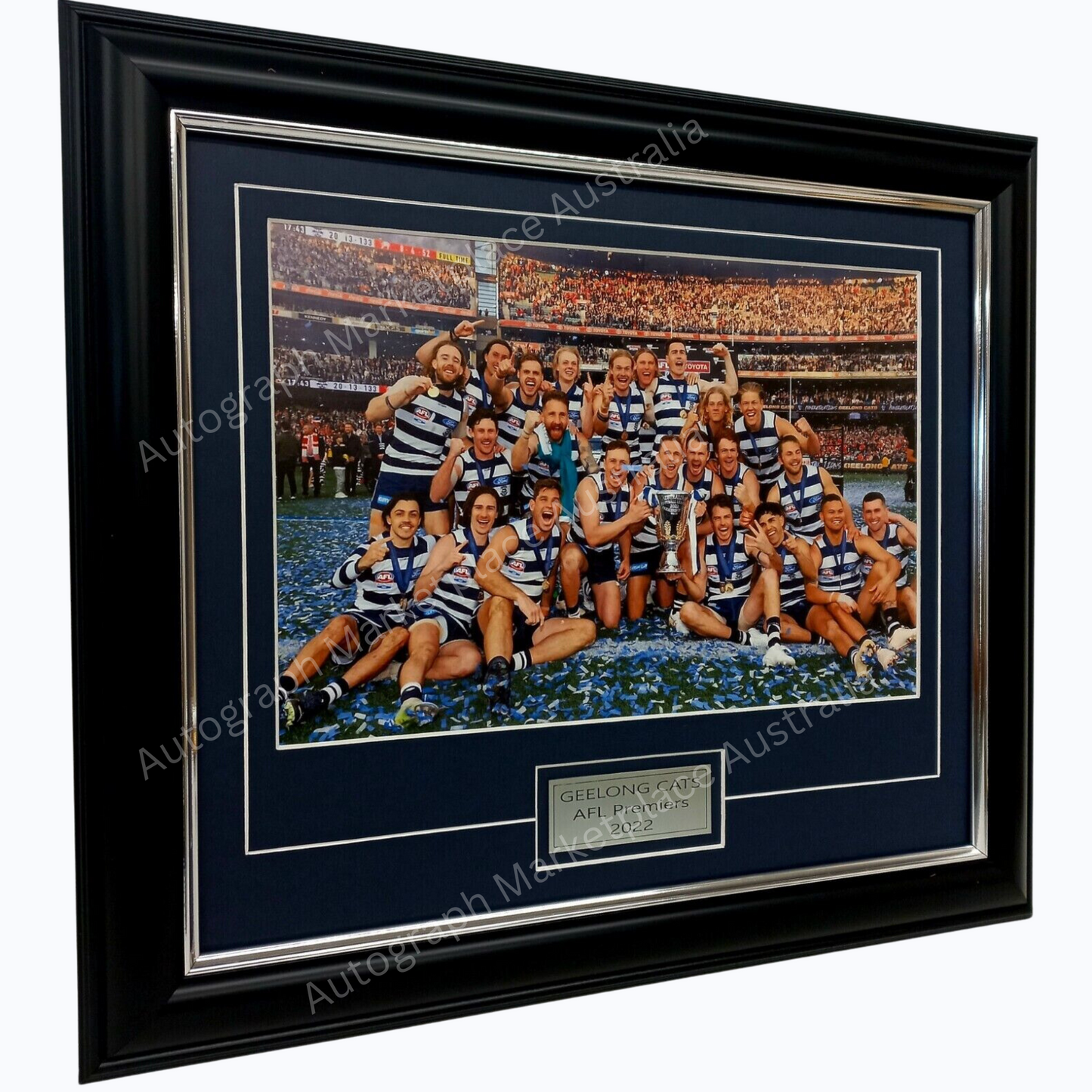 Framed 2022 GEELONG CATS AFL Premiers