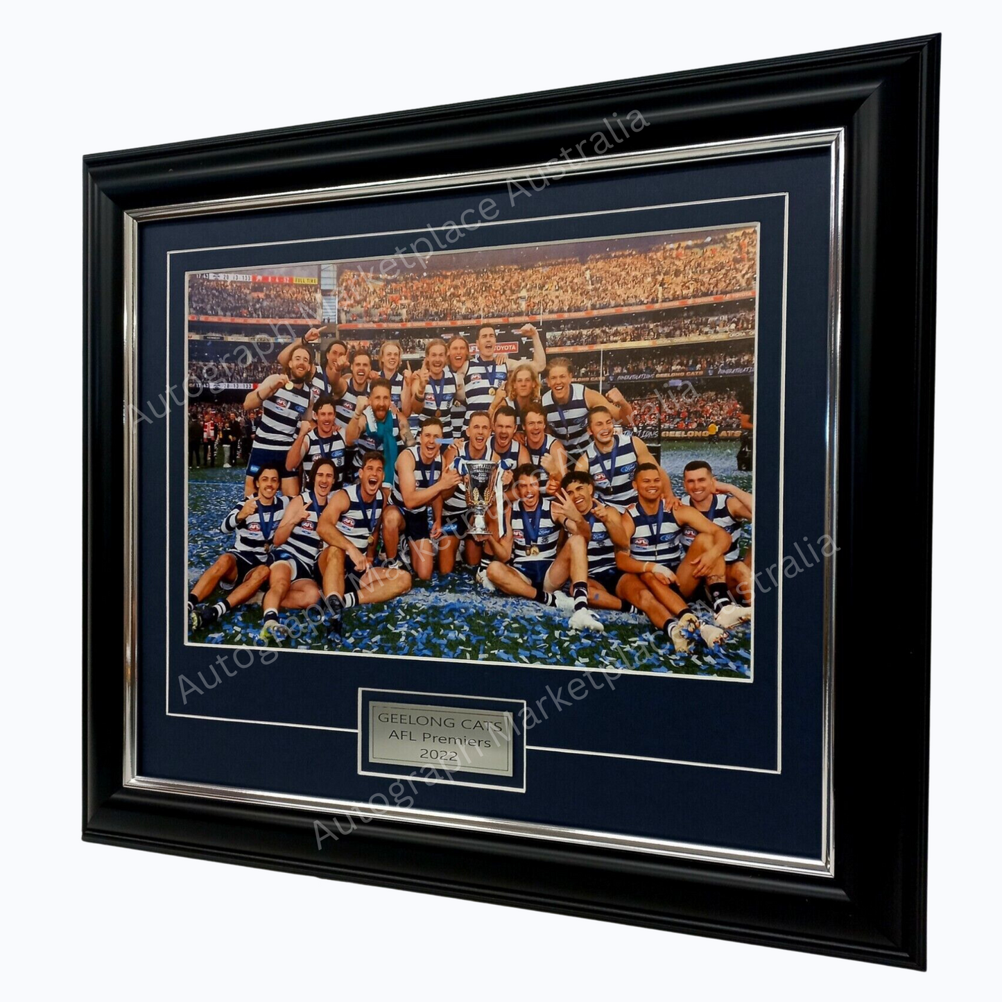 Framed 2022 GEELONG CATS AFL Premiers