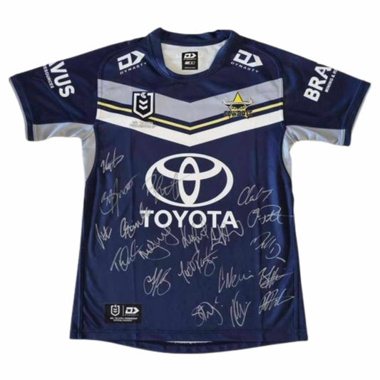 Exclusive Autographed North Queensland Cowboys NRL Jersey 2023 - Limited Edition Collectible