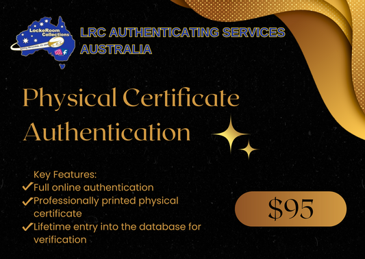 Physical Certificate Authentication