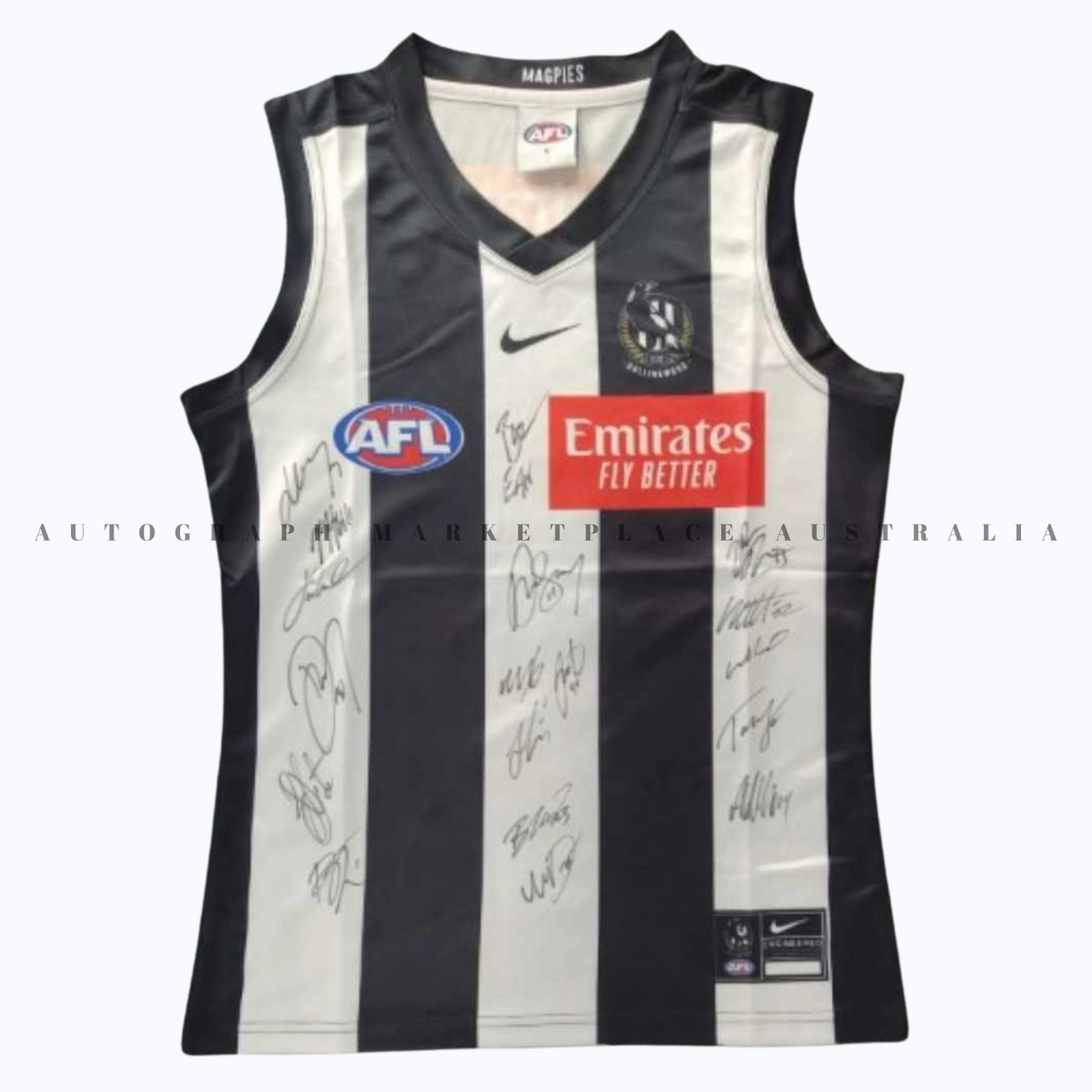 Collingwood Premiership Team Signed Jersey AFL