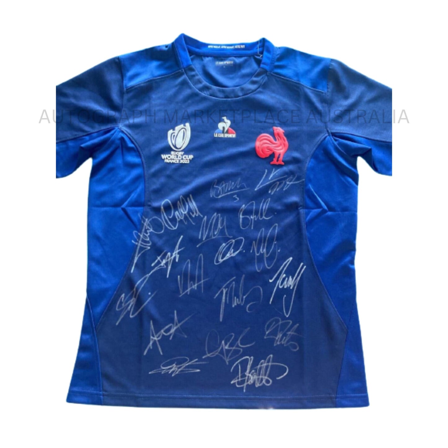 France 2023 Rugby World Cup Home Signed Jersey