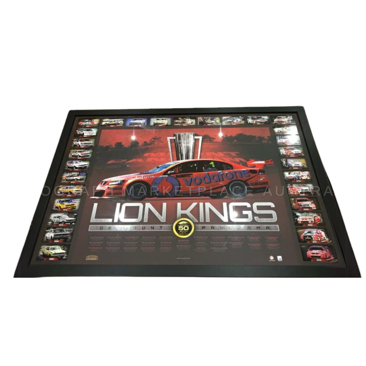 Limited Edition Framed Print: "Holden Bathurst Lion Kings"