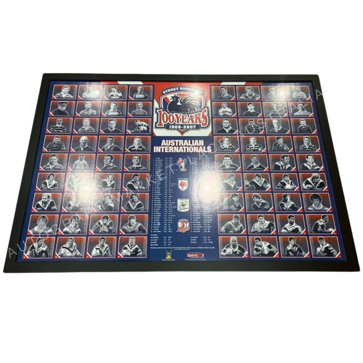 Sydney Roosters 100 Year Anniversary NRL Print