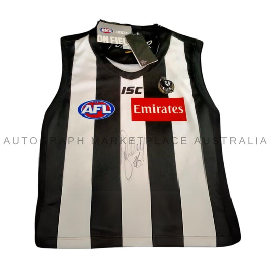 Authentic Collingwood Guernsey Signed by Dane Swan