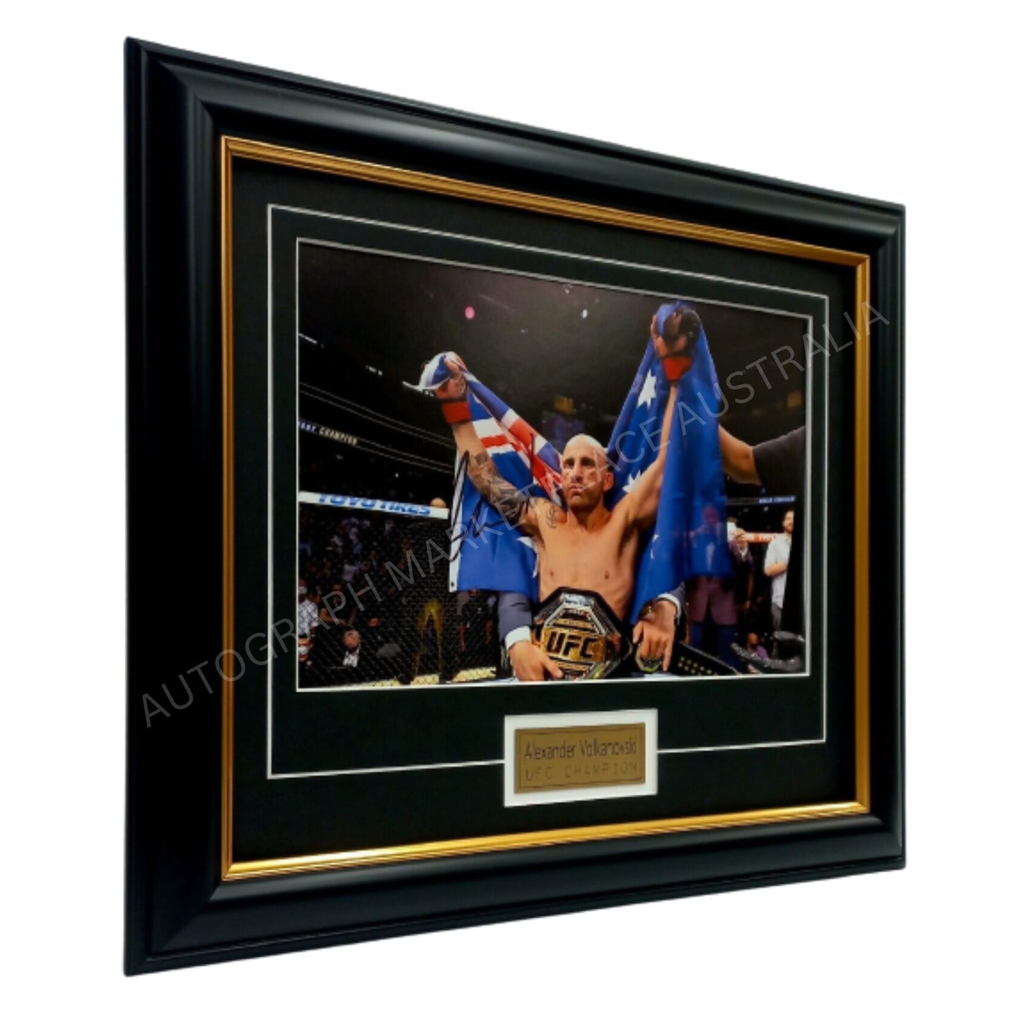  Framed Photo Memorabilia - UFC Featherweight Champion Alexander Volkanovski