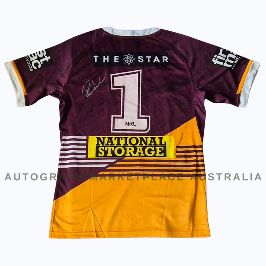 Reece Walsh Signed 2024 Brisbane Broncos NRL Jersey