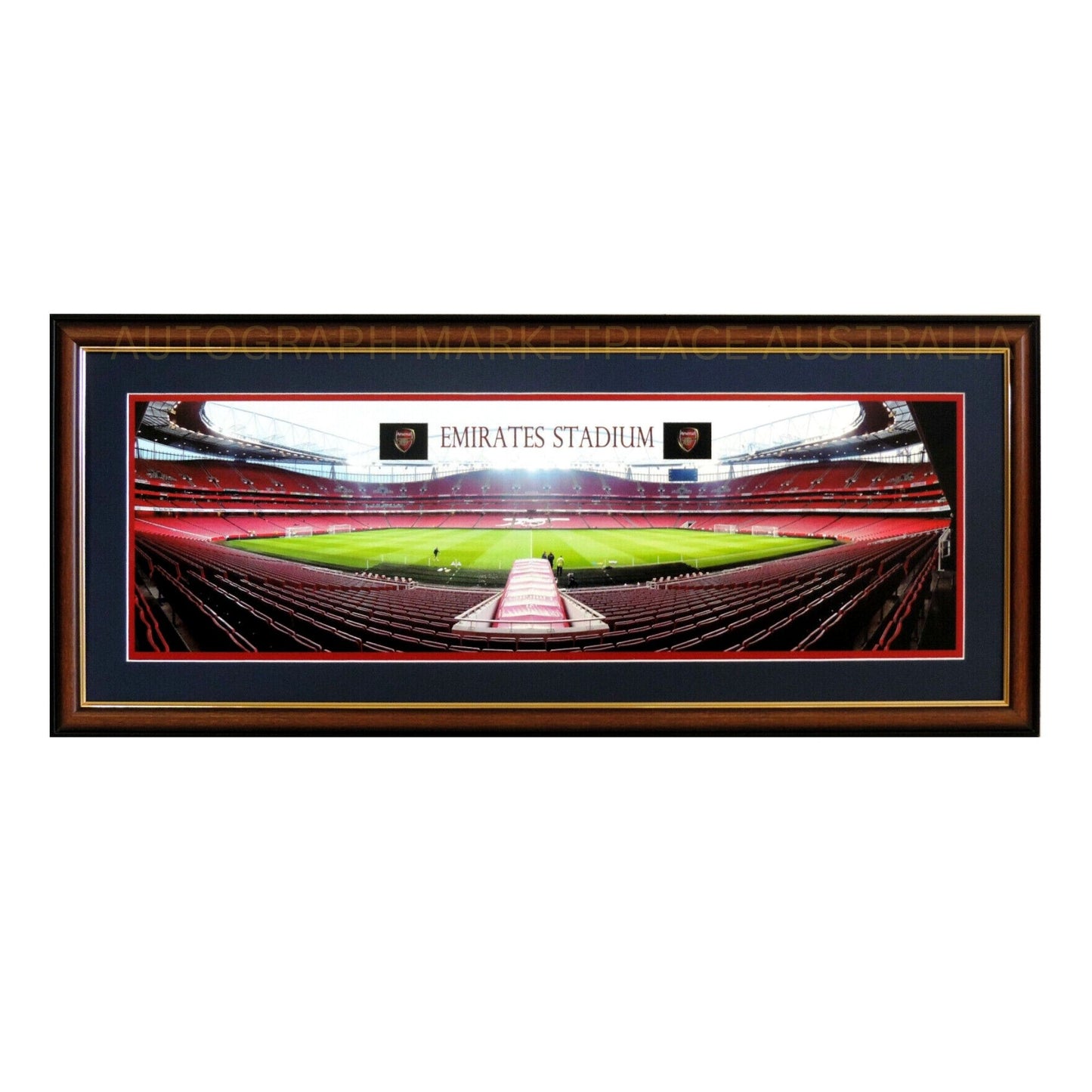 Framed Arsenal FC EPL Memorabilia