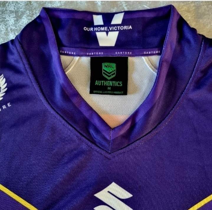 Melbourne Storm 2023 Autographed/Signed NRL Home Jersey