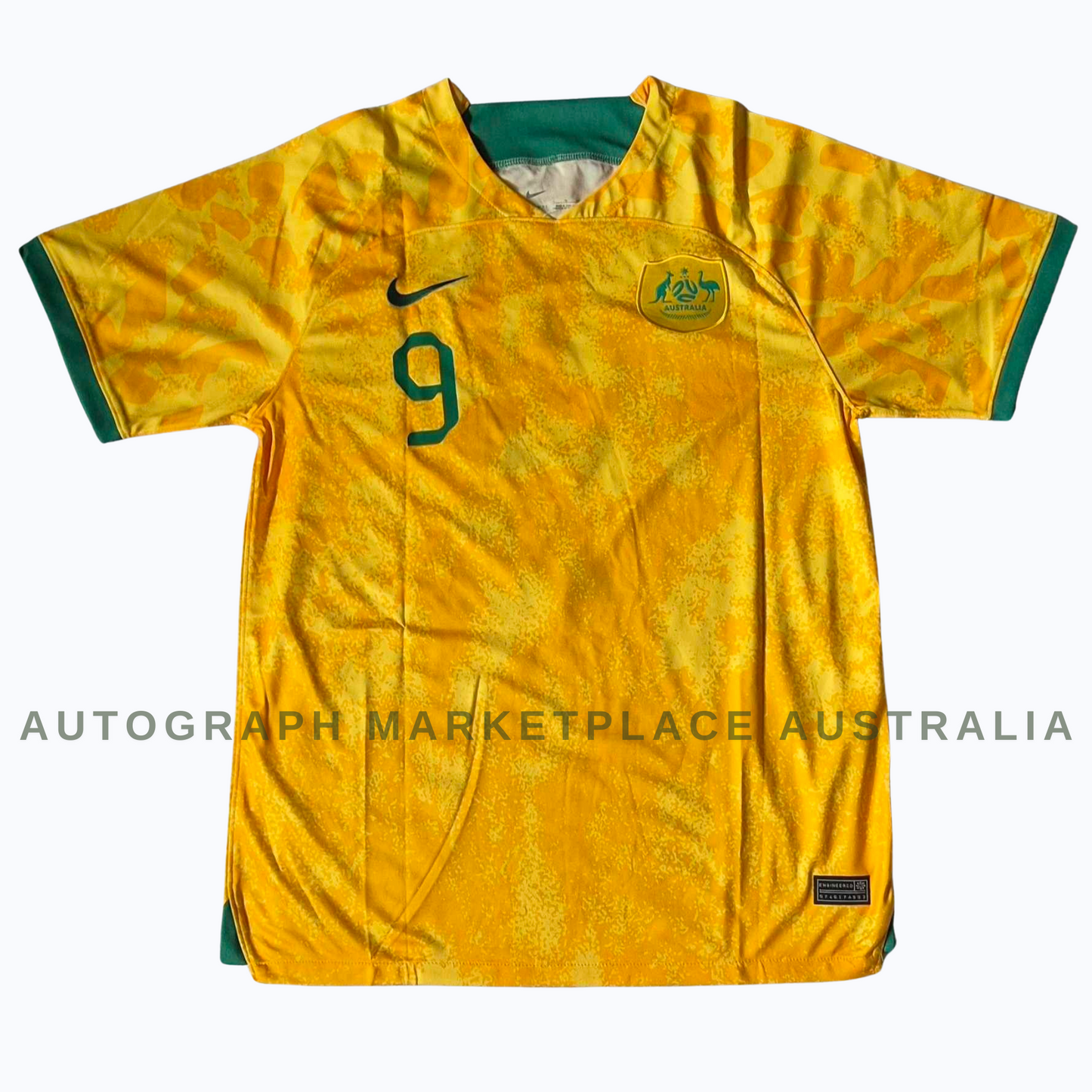 Bruno Fornaroli Signed Australia Socceroos Jersey