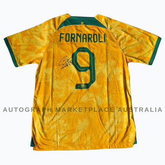 Bruno Fornaroli Signed Australia Socceroos Jersey