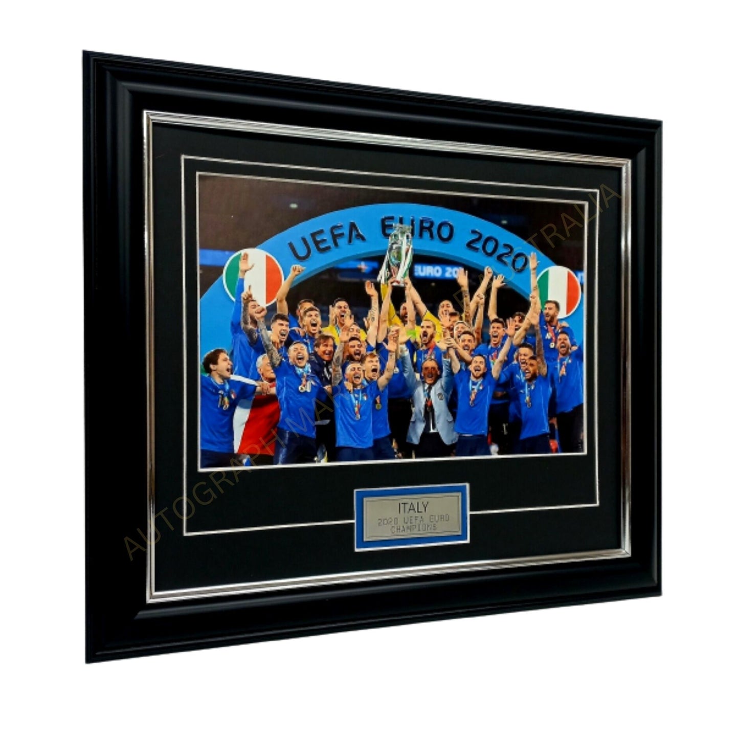 ITALY UEFA EURO 2020 CHAMPIONS CELEBRATION PHOTO FRAMED