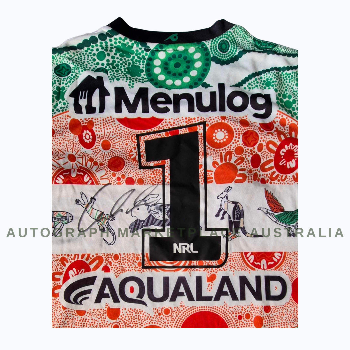 Latrell Mitchell Signed South Sydney Rabbitohs NRL Jersey