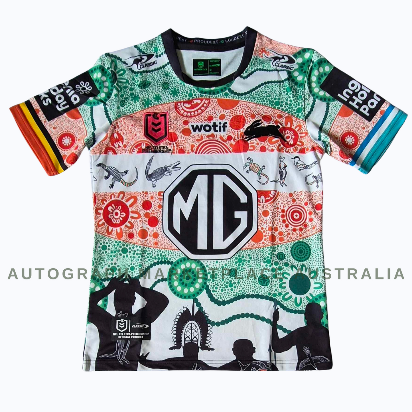 Latrell Mitchell Signed South Sydney Rabbitohs NRL Jersey