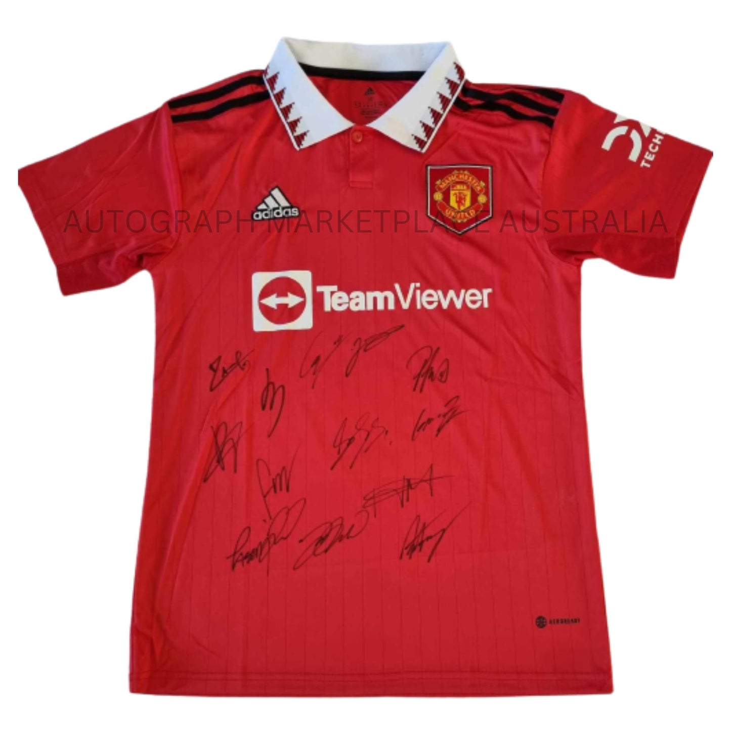 Manchester United Hand Signed 2022-2023 Jersey