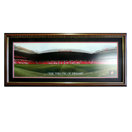 Manchester United Old Trafford The Theatre of Dreams Panoramic EPL Memorabilia