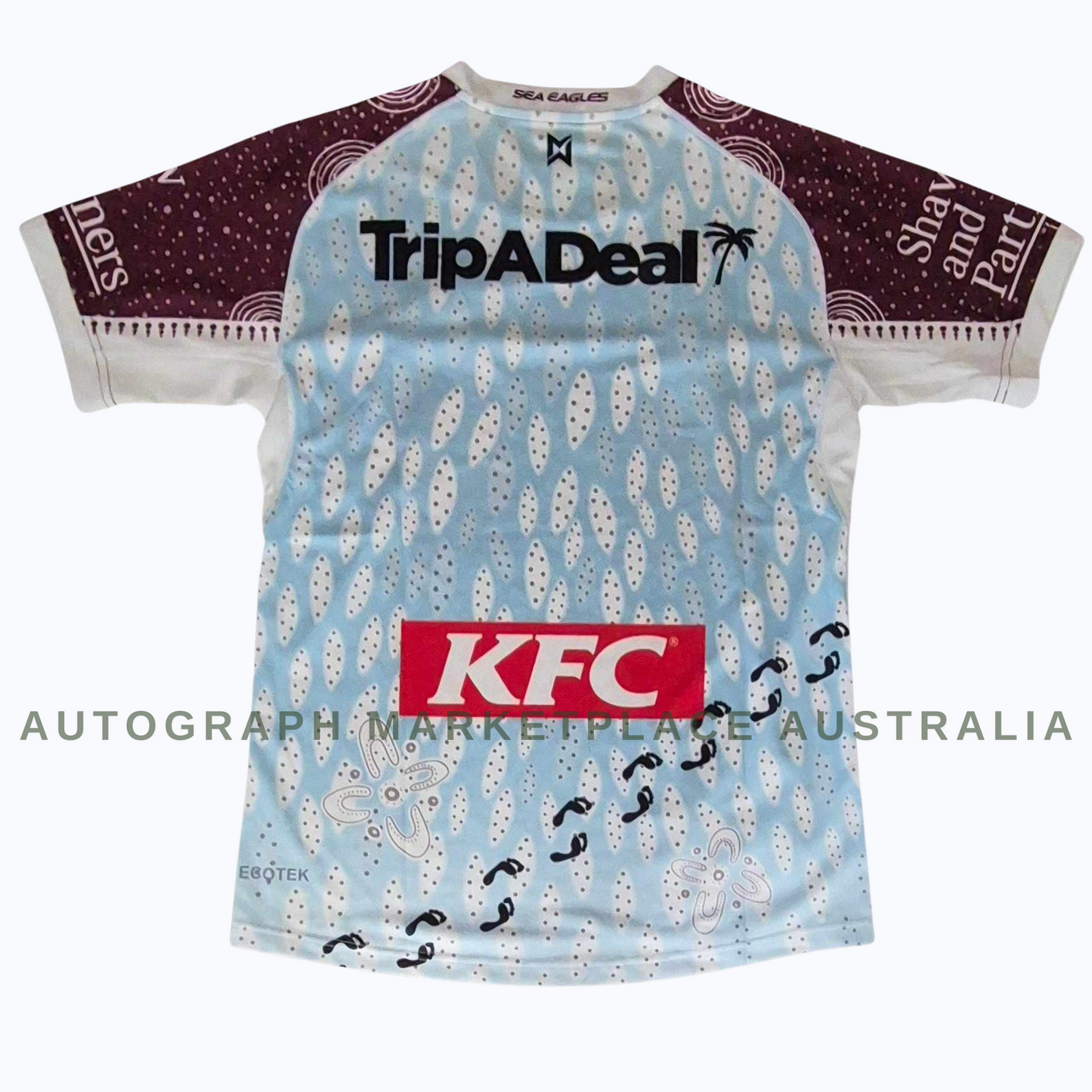 Manly Sea Eagles Signed 2024 Indigenous Rugby League Jersey NRL Memorabilia🦅