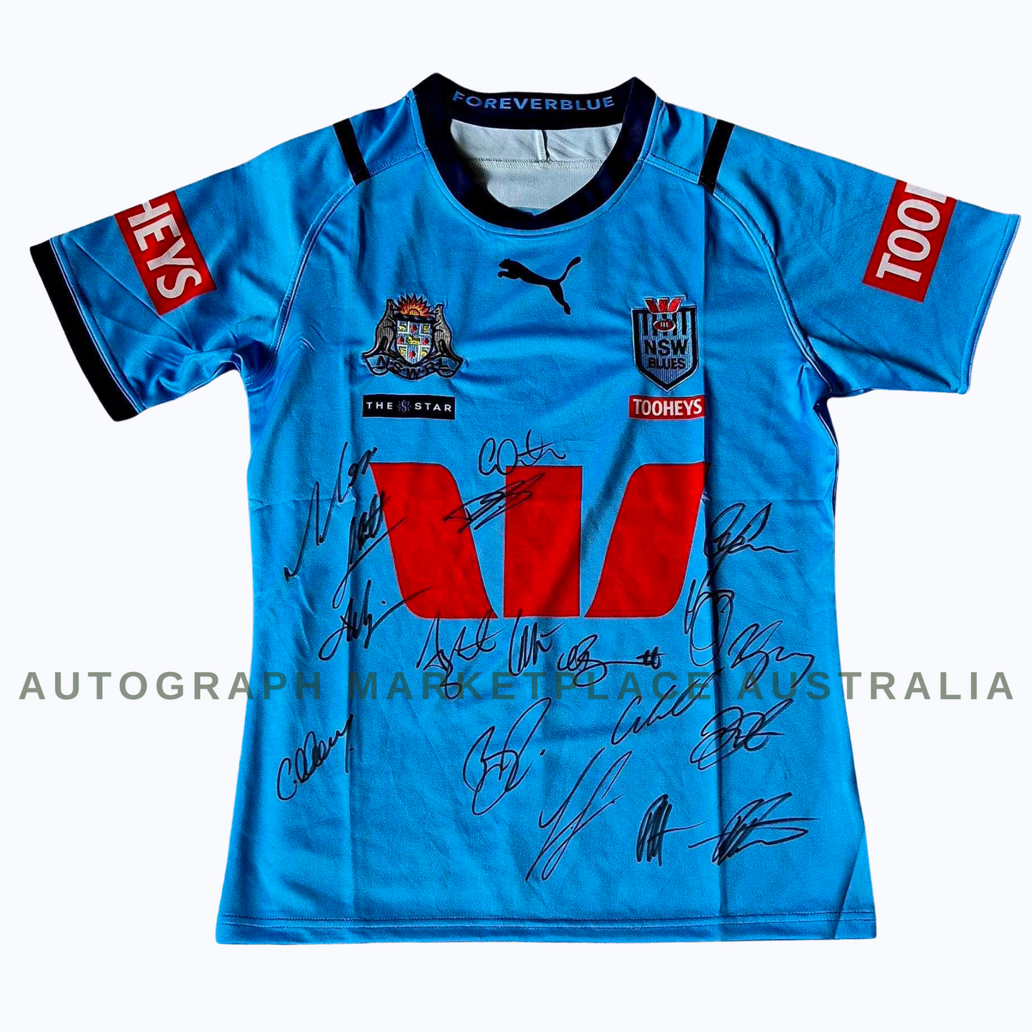 2024 NSW Blues Team-Signed State of Origin Jersey | Authentic NRL Collectible