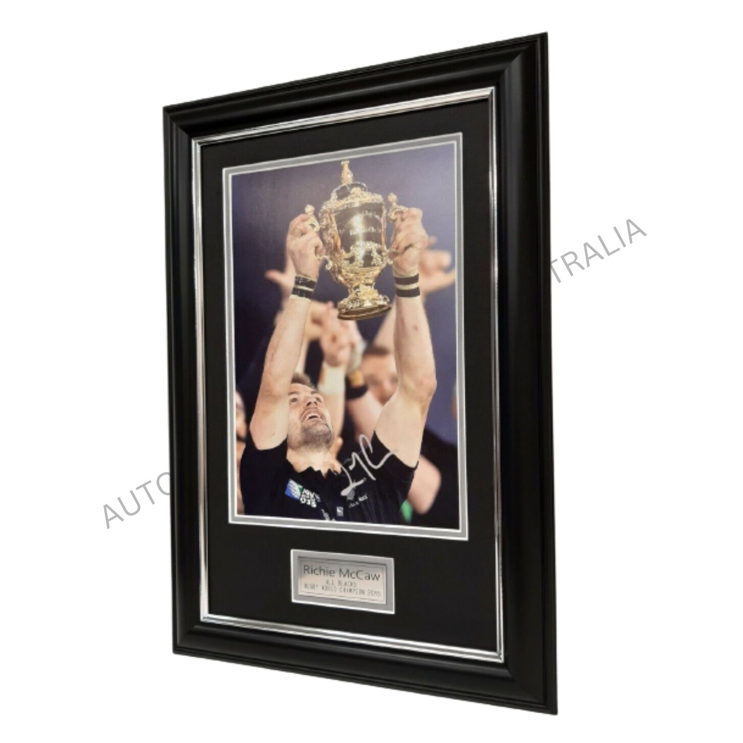 RICHIE MCCAW ALL BLACKS RUGBY World Cup 2015 Signed Photo Framed Memorabilia