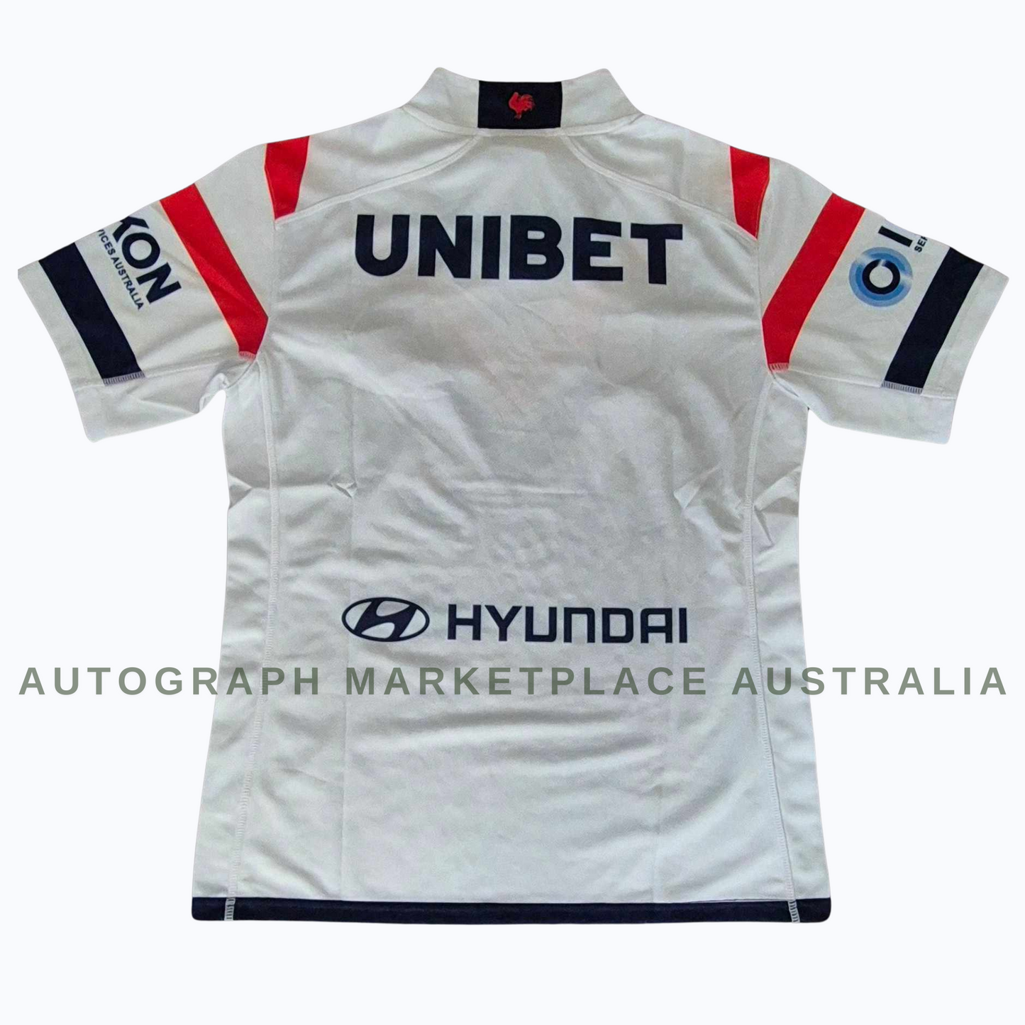 2024 Sydney Roosters Signed White Away NRL Jersey