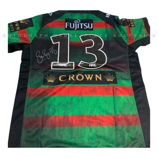 Sam Burgess Signed Superman Limited Edition South Sydney Rabbitohs NRL Jersey