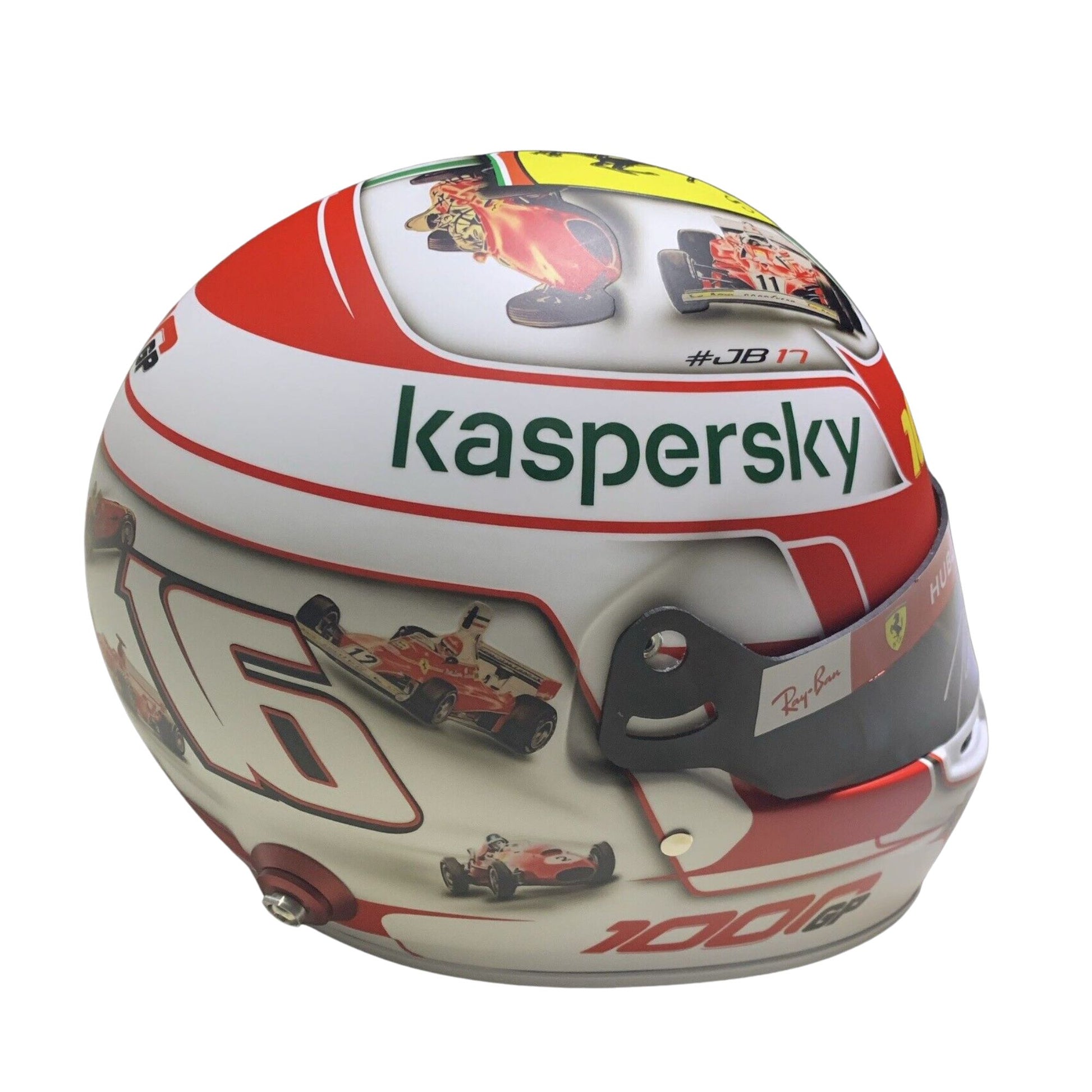 Charles Leclerc Signed Helmet - F1 Memorabilia - side view