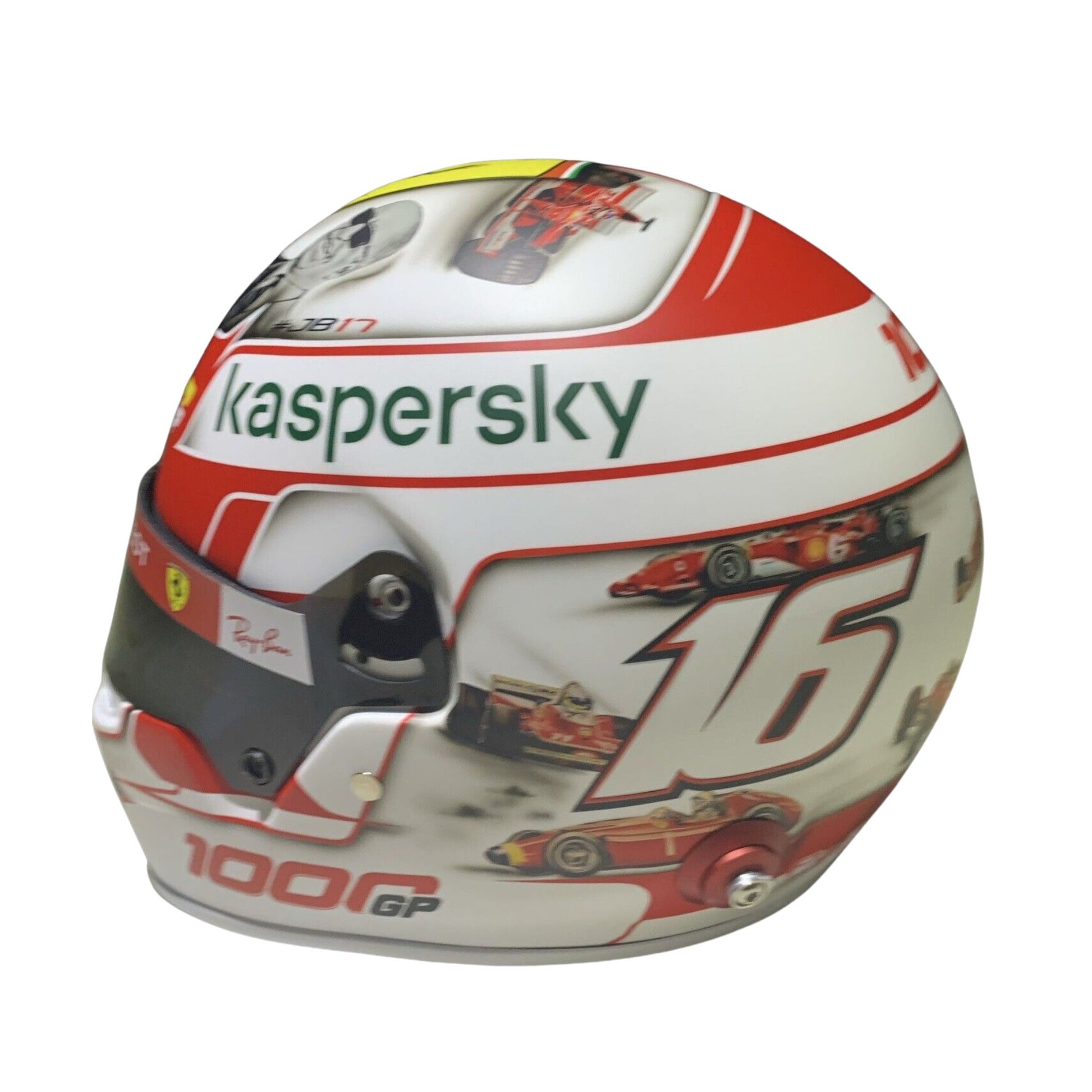 Charles Leclerc Signed Helmet - F1 Memorabilia -  side view