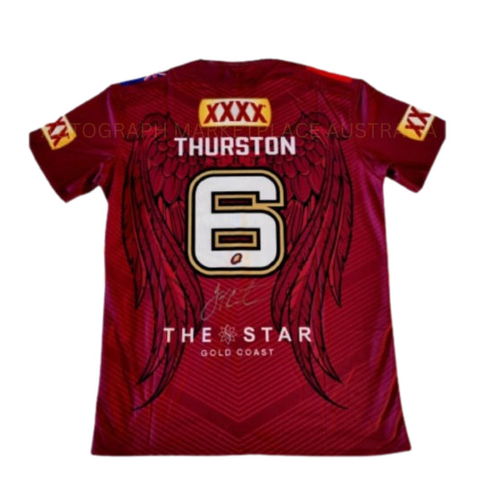 Johnathan Thurston Personally Autographed/Signed NRL Jersey Rugby League