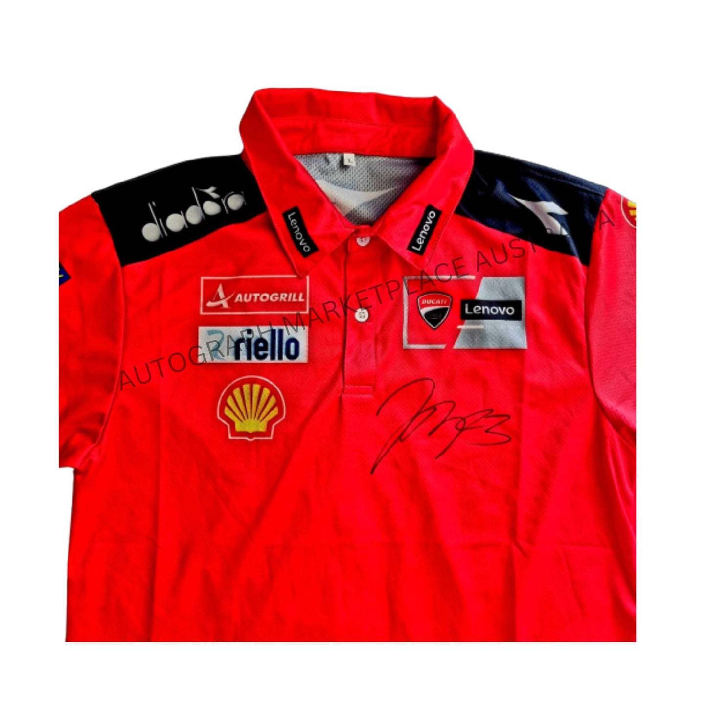 JACK MILLER PERSONALLY AUTOGRAPHED PITCREW SHIRT