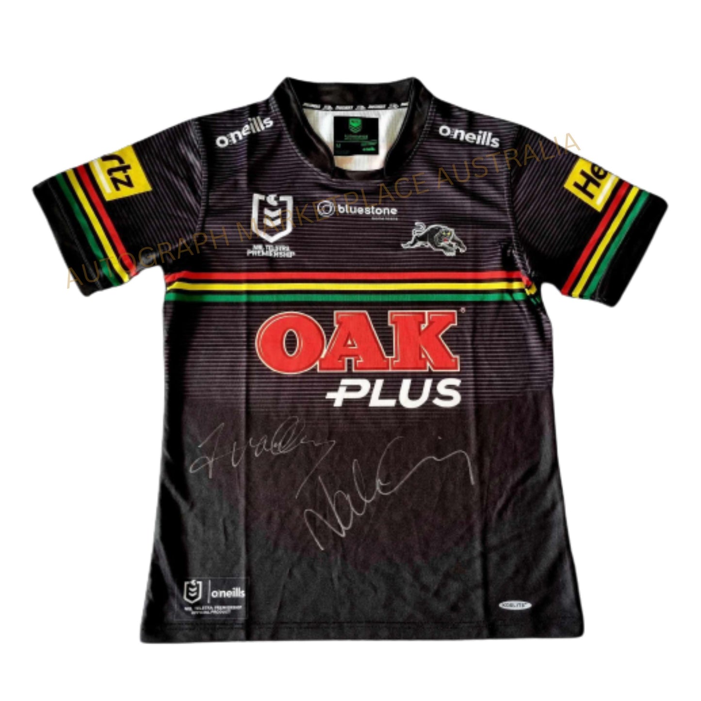 Penrith Panthers Ivan and Nathan Cleary Signed Jersey NRL Rugby League Jersey